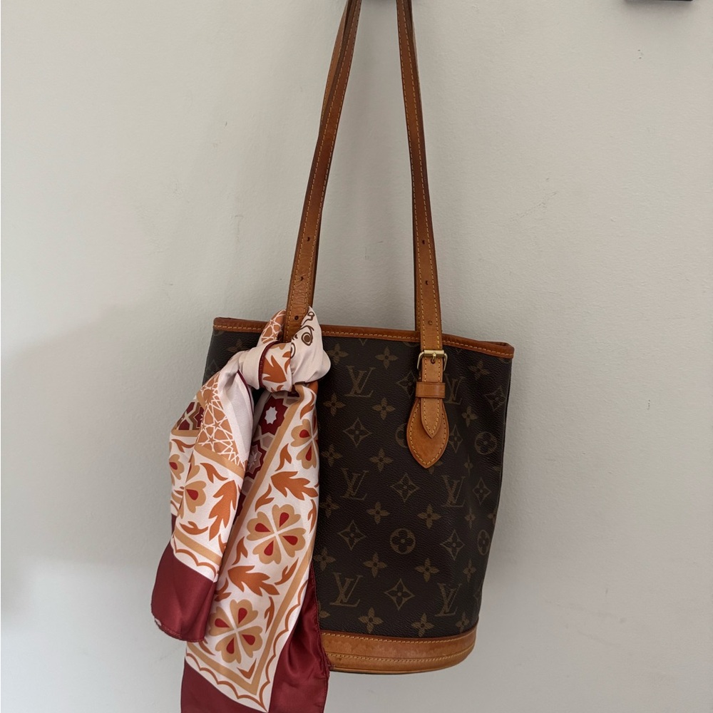 Louis Vuitton Brown Monogram Bucket Bag